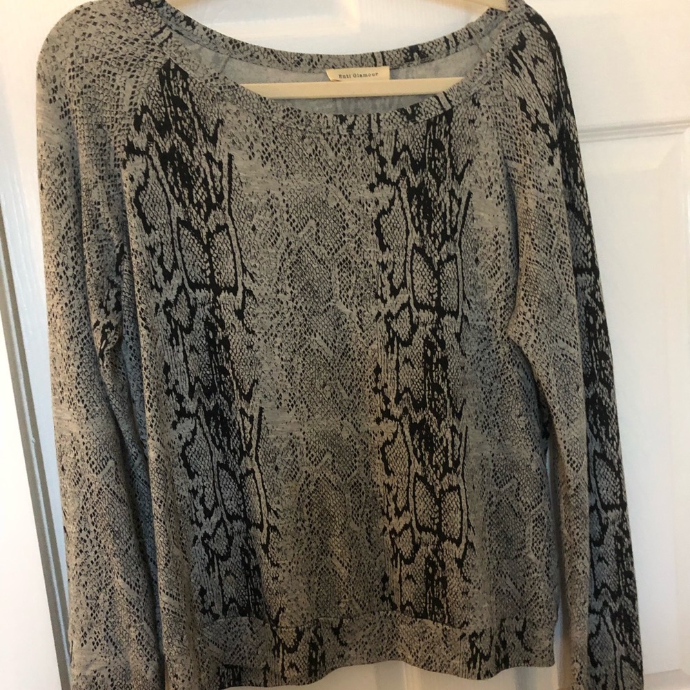 Snake print shirt